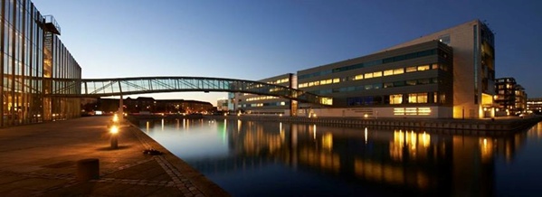 Aalborg University Copenhagen in the Copenhagen South Harbour