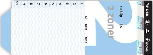 three zone punchcard